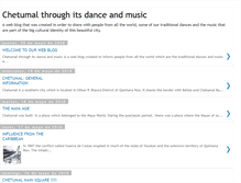 Tablet Screenshot of chetumalthroughitsdanceandmusic.blogspot.com