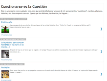 Tablet Screenshot of cuestionarseeslacuestion.blogspot.com