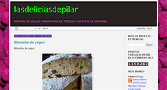 Desktop Screenshot of lasdeliciasdepilar.blogspot.com