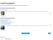 Tablet Screenshot of lasdeliciasdepilar.blogspot.com