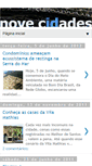 Mobile Screenshot of novecidades.blogspot.com
