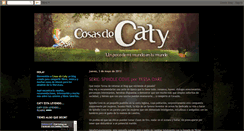 Desktop Screenshot of cosasdecaty.blogspot.com