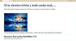 Desktop Screenshot of fuera-tristeza.blogspot.com