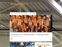 Tablet Screenshot of basquetvilafant.blogspot.com