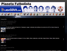 Tablet Screenshot of planetafutbolista.blogspot.com