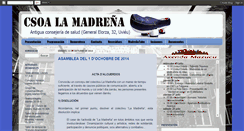 Desktop Screenshot of lamadrena.blogspot.com