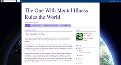 Desktop Screenshot of mentalillnessrules.blogspot.com