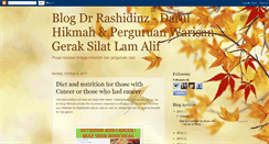 Desktop Screenshot of drrashidinz.blogspot.com