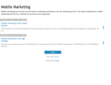 Tablet Screenshot of mobile-marketing.blogspot.com