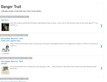 Tablet Screenshot of dangertrail.blogspot.com