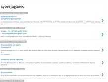 Tablet Screenshot of cyberjuglares.blogspot.com