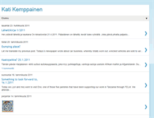 Tablet Screenshot of kemppainenkati.blogspot.com