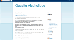 Desktop Screenshot of gazettealcoholique.blogspot.com