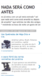 Mobile Screenshot of nadasercomoantes.blogspot.com