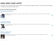 Tablet Screenshot of nadasercomoantes.blogspot.com