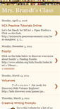 Mobile Screenshot of brandtgrade5.blogspot.com
