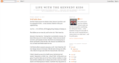 Desktop Screenshot of lifewiththekennedykids.blogspot.com