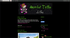 Desktop Screenshot of amazinktattoo.blogspot.com