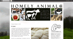 Desktop Screenshot of homelyanimal.blogspot.com