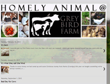 Tablet Screenshot of homelyanimal.blogspot.com