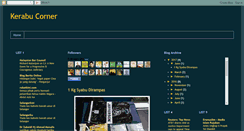 Desktop Screenshot of kerabucorner.blogspot.com