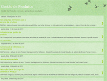 Tablet Screenshot of gestaodeprodutos.blogspot.com