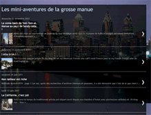 Tablet Screenshot of manue-adventures.blogspot.com