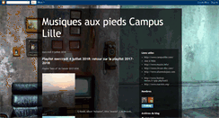 Desktop Screenshot of musiquesauxpieds.blogspot.com