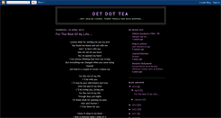 Desktop Screenshot of detdottea.blogspot.com