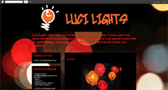 Desktop Screenshot of lucilights.blogspot.com