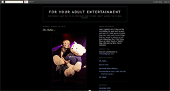 Desktop Screenshot of foryouradultentertainment.blogspot.com