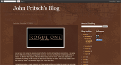 Desktop Screenshot of johnmfritsch.blogspot.com