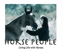 Tablet Screenshot of angelhorsepeople.blogspot.com