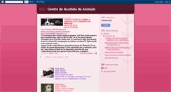 Desktop Screenshot of centre-animals.blogspot.com
