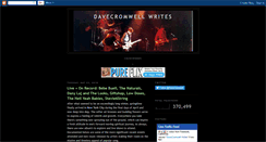 Desktop Screenshot of davecromwellwrites.blogspot.com