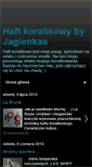 Mobile Screenshot of jagienkaart.blogspot.com