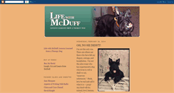 Desktop Screenshot of lifewithmcduffbook.blogspot.com