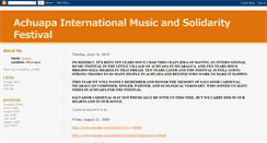 Desktop Screenshot of achuapamusicandsolidarity.blogspot.com