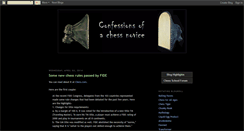 Desktop Screenshot of chessconfessions.blogspot.com