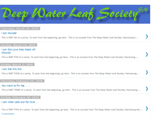 Tablet Screenshot of deepwaterleafsociety.blogspot.com