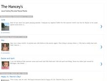 Tablet Screenshot of jasonhanceyfamily.blogspot.com