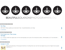 Tablet Screenshot of beautifulisolationsphoto.blogspot.com