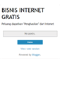 Mobile Screenshot of bisnis-internet-gratiss.blogspot.com