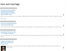 Tablet Screenshot of love-and-marriage-online.blogspot.com