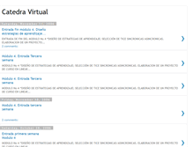 Tablet Screenshot of catedra-virtual-episteme.blogspot.com