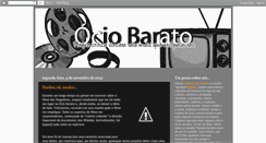 Desktop Screenshot of baratodoocio.blogspot.com