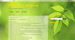 Desktop Screenshot of findinglempira.blogspot.com