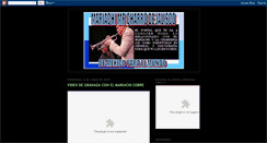Desktop Screenshot of mariachimrcharrodejalisco.blogspot.com