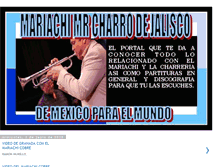 Tablet Screenshot of mariachimrcharrodejalisco.blogspot.com