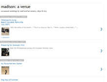 Tablet Screenshot of madison-a-venue.blogspot.com